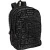 ZAINO ORGANIZZATO QUILTED LILAC NERO COMIX SPECIAL