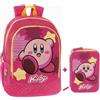 Zaino Organizzato Panini | Kirby + ASTUCCIO 3 ZIP KIRBY