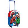 Zaino Trolley scolastico Avengers Supereroi Asilo Tempo Libero per Bambino