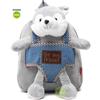 MINI ZAINO ASILO CON PELUCHE PERLETTI