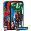 MARVEL ASTUCCIO TRIPLO HERO GIOCHI PREZIOSI SCUOLA MARVEL