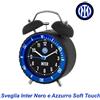 Sveglia Inter Nero e Azzurro Soft Touch