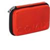 ASTUCCIO RIGIDO 1 ZIP MAXI CORREDATO PANINI COLORE RED
