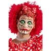 Maschera caricatura donna in lattice con dentoni