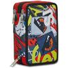 ASTUCCIO 3 ZIP FACCE NEW DA SJ BOY SEVEN SCUOLA