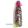 BORRACCIA Acciaio Inox 304 SEVEN TENUTA STAGNA 500 ml CAMO ROSA caldo e freddo