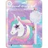 Diario Segreto furry unicorno con penna Tri Coastal