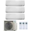 DAIKIN CONDIZIONATORE DAIKIN PERFERA ALL SEASONS TRIAL SPLIT 7000+7000+12000 BTU INVERTER 3MXM52 A+++ WIFI