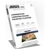 Jansen - Pouches per plastificazione A4 finitura lucida 75/80 mic - conf. 100, L'imballaggio può variare