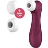 Satisfyer Vibratore Succhiaclitoride App Controlled Satisfyer Pro 2 Generazione 3 Bordeaux - SAT4051840