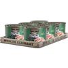 Leonardo Cibo umido [6x800g Ricco di anatra] | Cibo umido senza cereali per gatti | Alimento completo umido in lattina