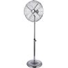 Cfg 90701 Ventilatore Cromo 45 da Terra Piantana in Metallo