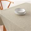 BL BELUM BELUM | Tovaglia antimacchia jacquard dimensioni 100 x 155 cm - Tovaglia antimacchia al tatto extra morbida, colore beige, tovaglia tessuta 70% cotone, 30% poliestere, modello 000-068