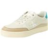 Calvin Klein Jeans Sneakers Uomo in pelle, Beige (Eggshell/Travertine/Fanfare), 43