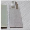 Packservice Tovagliolo Con Tasca Portaposate 40x32 Airlaid Packservice Plus Iuta Grigio 1200 Pezzi