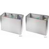 Laminart Cestino Raccolta Differenziata In Acciaio Inox Satinato Con Secchi In Plastica Laminart