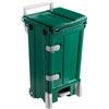 Filmop Contenitore Rifiuti in Plastica Verde con Coperchio Filmop Polaris Delux 90lt