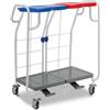 Filmop Carrello Portabiancheria Doppio Con Pedale e Coperchi Filmop R9277