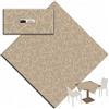 Packservice Tovaglia 100x100 Airlaid Packservice Plus Grace Creta 100 Pezzi
