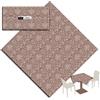 Packservice Tovaglia 100x100 Airlaid Packservice Plus Victoria Cacao 100 Pezzi