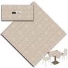 Packservice Tovaglia 100x100 Airlaid Packservice Plus Victoria Sabbia 100 Pezzi