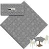 Packservice Tovaglia 100x100 Airlaid Packservice Plus Victoria Grigio 100 Pezzi