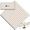 Packservice Tovaglia 100x100 Airlaid Packservice Plus Band Sabbia 100 Pezzi