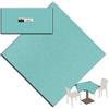Packservice Tovaglia 100x100 Airlaid Packservice Plus Color Acqua 100 Pezzi