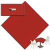 Packservice Tovaglia 100x100 Airlaid Packservice Plus Color Rosso 100 Pezzi