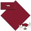 Packservice Tovaglia 100x100 Airlaid Packservice Plus Color Bordeaux 100 Pezzi