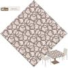 Packservice Tovaglia 100x100 Spunlace Packservice Micro Round Nero 100 Pezzi