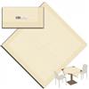 Packservice Tovaglia 100x100 Spunlace Packservice Micro Textù Avorio 100 Pezzi