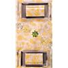Packservice Tovaglia 100x100 Airlaid Packservice Mono Garden Giallo 100 Pezzi