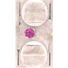 Packservice Tovaglia 100x100 Airlaid Packservice Mono Petalo Ecrù 100 Pezzi