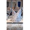 Packservice Tovaglia 100x100 Airlaid Packservice Plus Florence Celeste 100 Pezzi