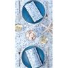 Packservice Tovaglia 100x100 Spunlace Packservice Nuvola Approdo Blue 80 Pezzi