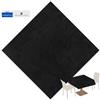 Packservice Tovaglia 100x100 TNT Packservice Airspun Color Nero 100 Pezzi