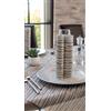 Packservice Tovaglia 100x100 Airlaid Packservice Mono Back Creta 100 Pezzi