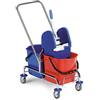 Filmop Carrello Strizzatore Pulizia Professionale Cromato Filmop Jack 30lt