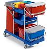 Filmop Carrello Ospedaliero Professionale Attrezzato Filmop Morgan Top-Down Maxi 7020