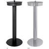 Laminart Posacenere A Colonna con Coperchio A Rete In Metallo Laccato o Acciaio Inox
