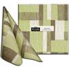 Packservice Tovaglioli 40x40 Airlaid Packservice Plus Kuadra Verde 800 Pezzi