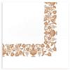 Packservice Tovaglioli 40x40 TNT Packservice Airwave Country Tissue Ocra 1200 Pezzi