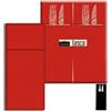 Packservice Tovagliolo Con Tasca Portaposate 40x32 Airlaid Packservice Plus Color Rosso 1200 Pezzi