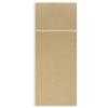 Packservice Tovagliolo Con Tasca Portaposate 40x32 Airlaid Packservice Plus Color Natural 1200 Pezzi