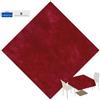 Packservice Tovaglia 140x140 Airspun Packservice Color Bordeaux 70 Pezzi