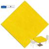 Packservice Tovaglia 140x140 Airspun Packservice Color Giallo 70 Pezzi