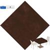 Packservice Tovaglia 160x160 Airspun Packservice Color Marrone 80 Pezzi