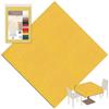 Packservice Tovaglia 150x150 in Poliestere Lavabile Packservice Monolin Giallo 12 Pezzi