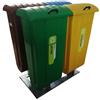 Resinvetro Isola Ecologica a 4 Contenitori Bee Green 1055